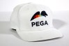 Mel Reid's Pride hat