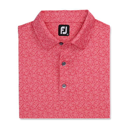 FootJoy Painted Floral Lisle Polo