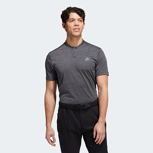 Adidas - Textured Stripe Polo