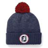 Foot-Joy Pom Pom Solid Knit Hat