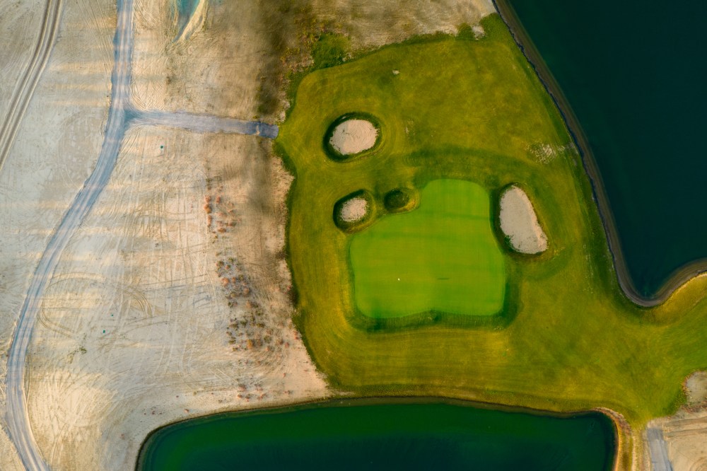 Sand Valley Lido during grow-in