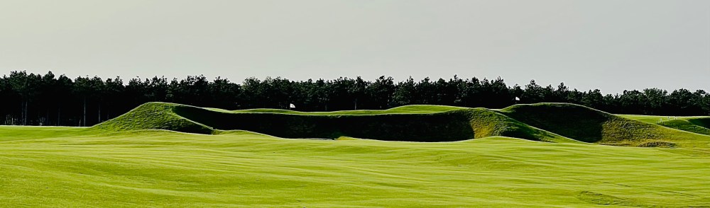 Sand Valley Lido during grow-in