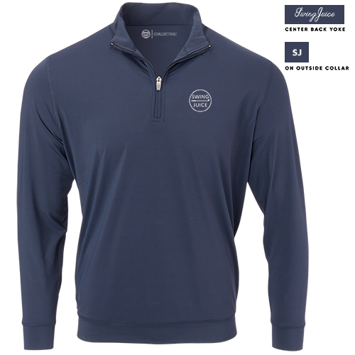 SwingJuice - Retro Solid Performance Quarter Zip