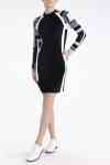 PXG Handkerchief Paneled Dress 
