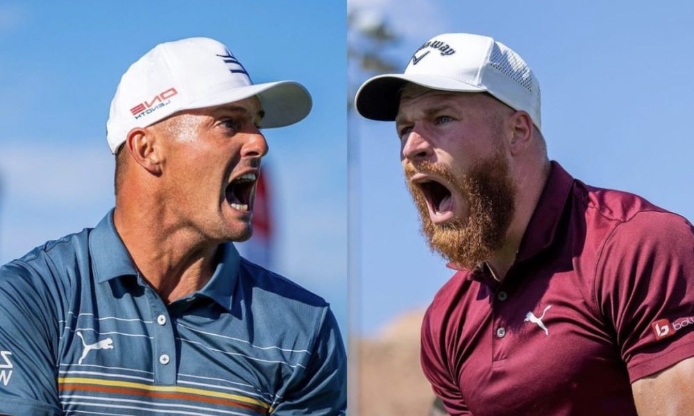 Final two of Bryson DeChambeau and Martin Borgmeier