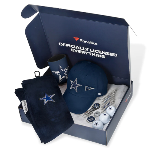 Dallas Cowboys Golf-Themed Gift Box