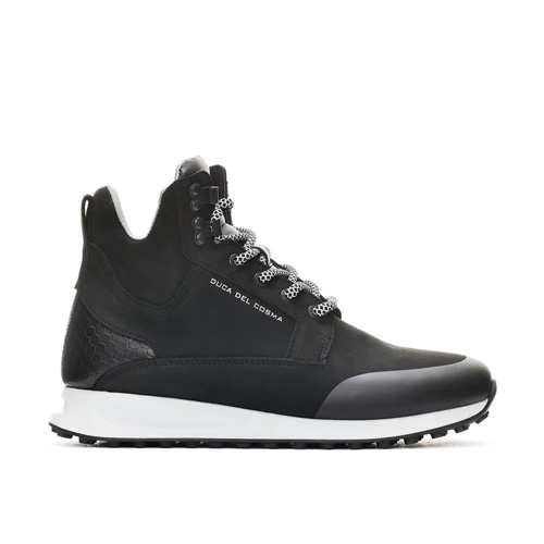 Duca del Cosma Men's Stanford Black Winter Golf Shoes