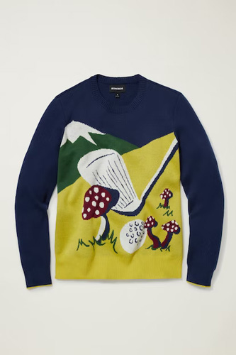 Sweater - Bonobos Putting Scenic Crew Neck