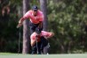 Tiger, Charlie at 2022 PNC Championship