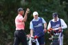 Tiger, Charlie at 2022 PNC Championship