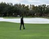 Tiger, Charlie at 2022 PNC Championship