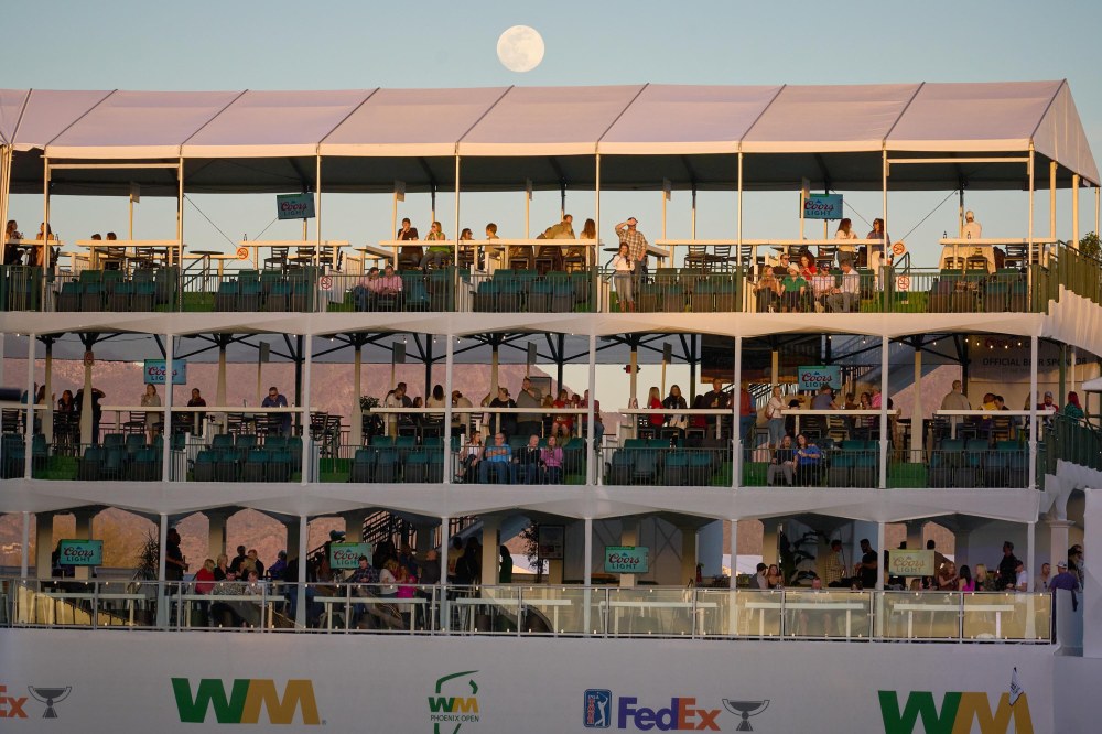 Fans at the 2023 WM Phoenix Open