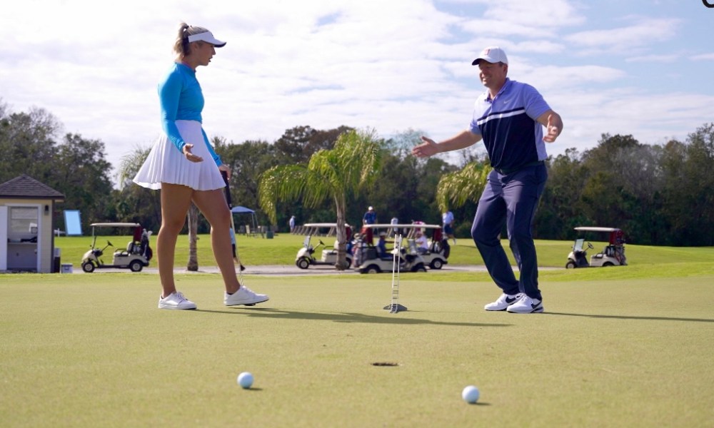 Golf instruction with Steve & Averee: Rub of the green