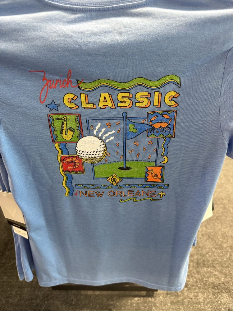 Merchandise at the 2023 Zurich Classic