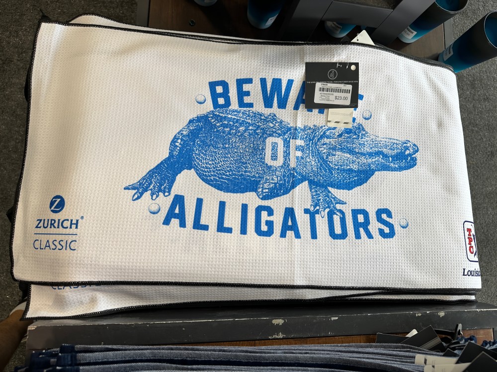 Merchandise at the 2023 Zurich Classic