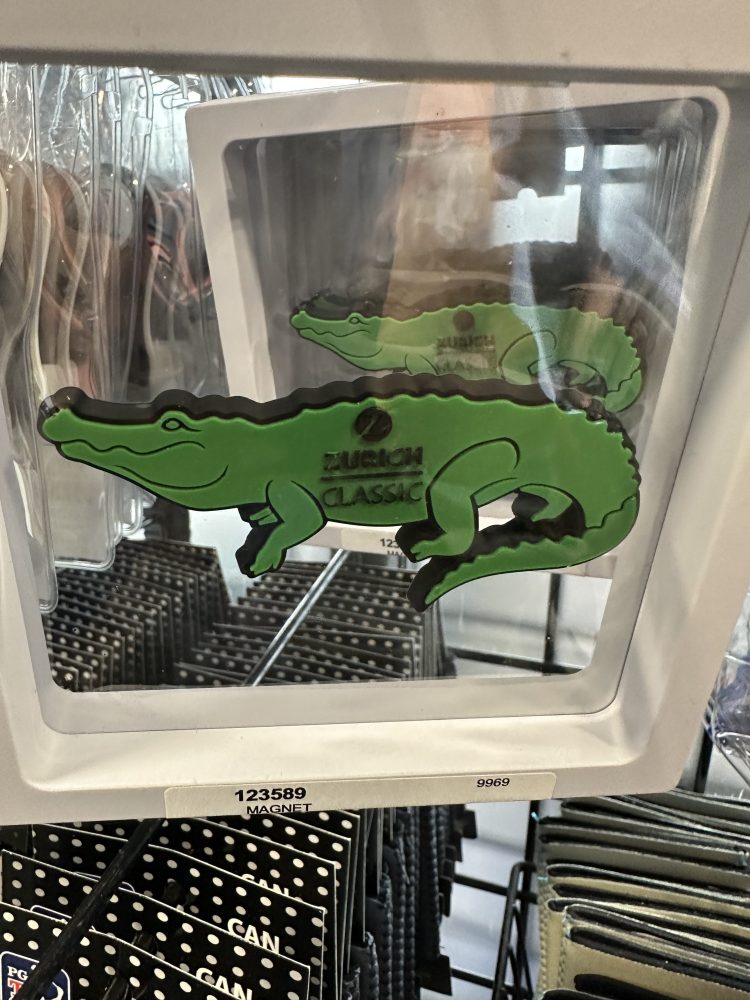 Merchandise at the 2023 Zurich Classic