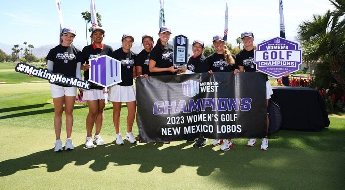 New Mexico women's golf