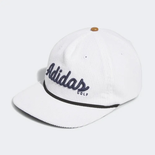 Adidas - Corduroy Leather 5 Panel Rope Hat