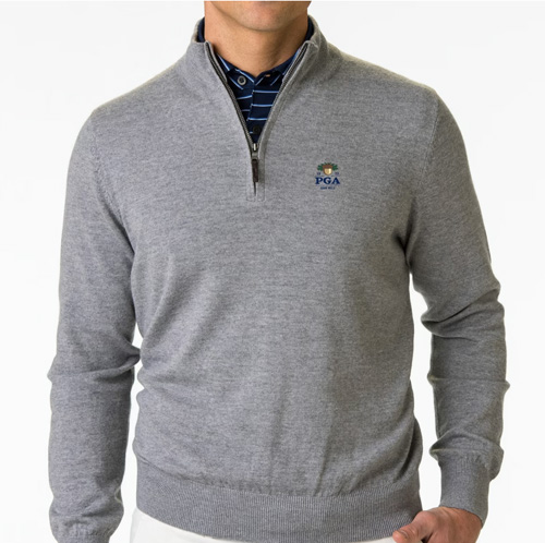 Fairway & Greene 2023 PGA Championship Baruffa Merino Quarter Zip Windsweater