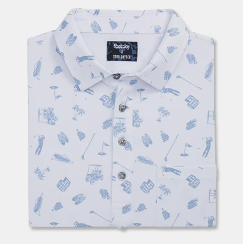 FootJoy - FJ x Todd Snyder Golf Print Polo