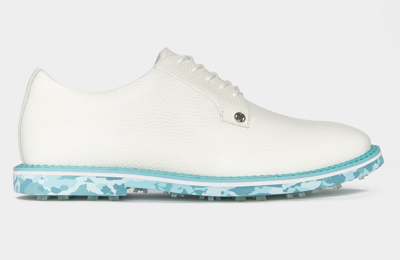 G/FORE Gallivanter Pebble Leather Camo Sole Golf Shoe