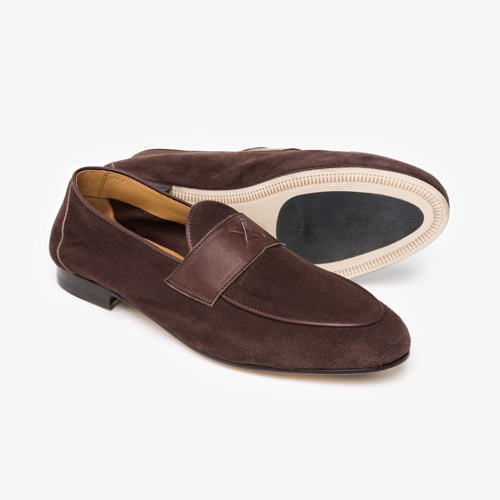 Del Toro - Men's Chocolate Suede Centesimo