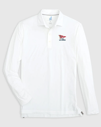 123rd U.S. Open Swing Long Sleeve Featherweight Polo