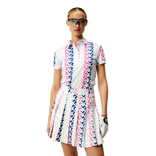 Hailey Painted Bridge Short Sleeve Polo Shirt