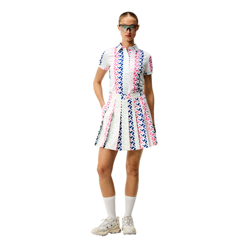 J.Lindeberg Bottom: Adina Pleated 16" Skort