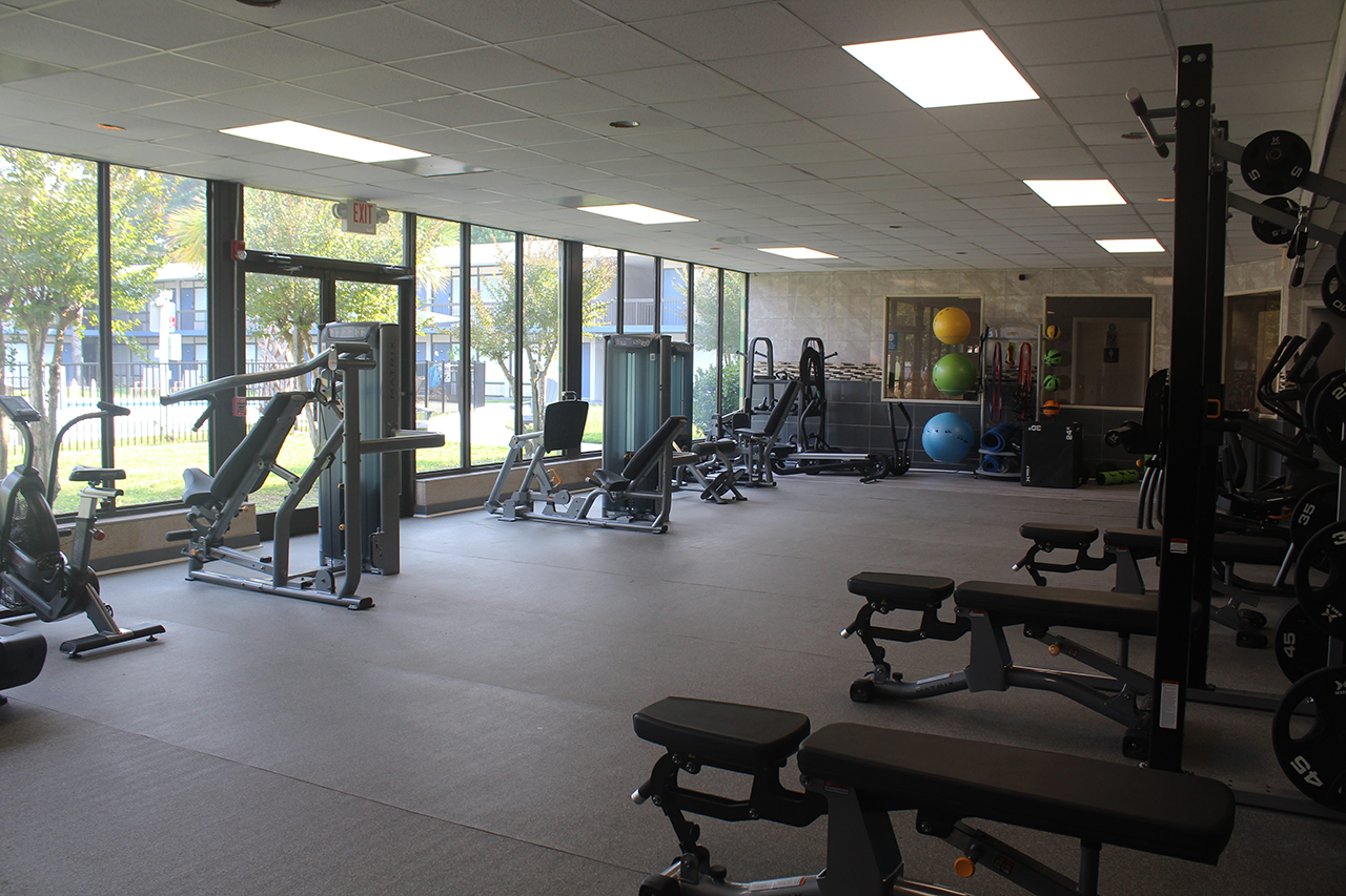 Hotel gym