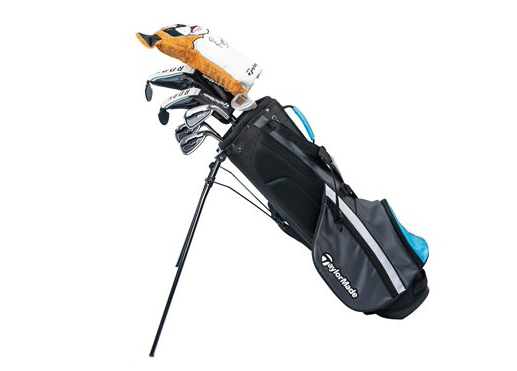 TaylorMade — Rory Jr 8-Piece Blue Club Set