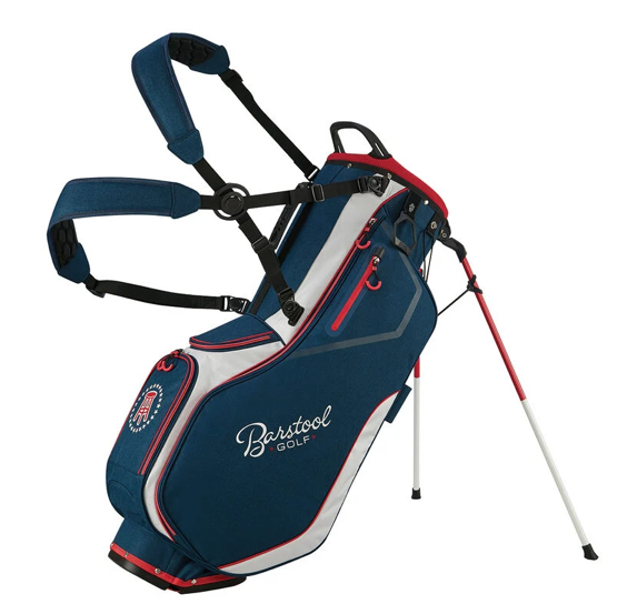 Barstool Sports Navy/Red/White Stand Bag