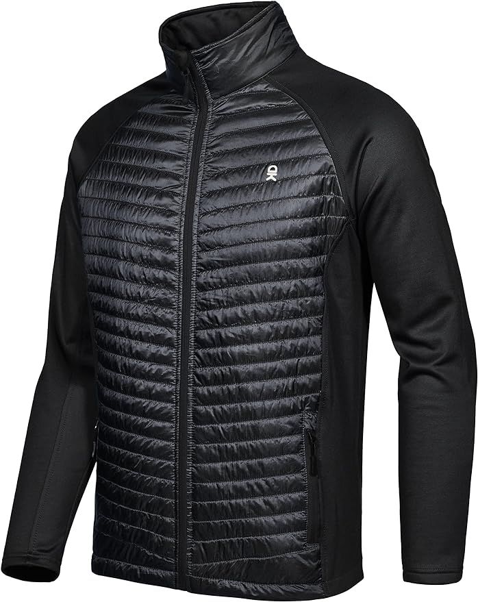 Little Donkey Andy Men's Insulated Running Warm Jacket