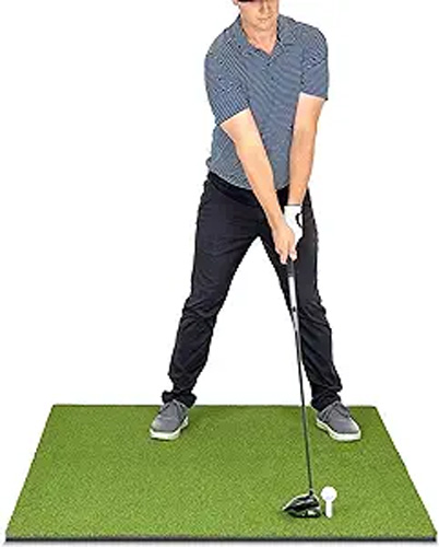 GoSports Golf Hitting Mat Artificial Turf Mat for Indoor/Outdoor Practice