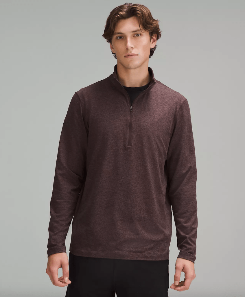 Lululemon Soft Jersey Half Zip