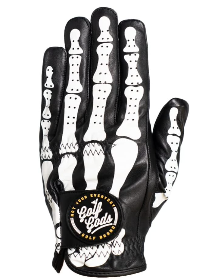Golf Gods Golf Glove Skeleton