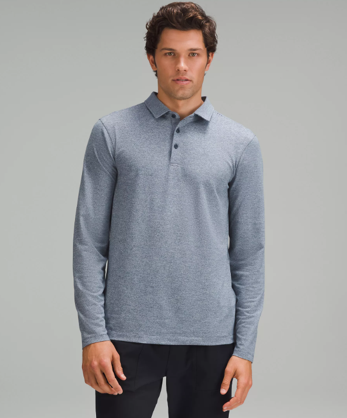 Lululemon Evolution Long-Sleeve Polo Shirt