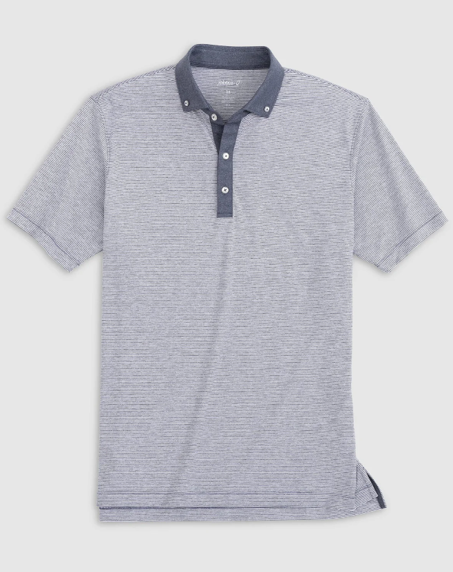 johnnie-O Walsh Striped Polo