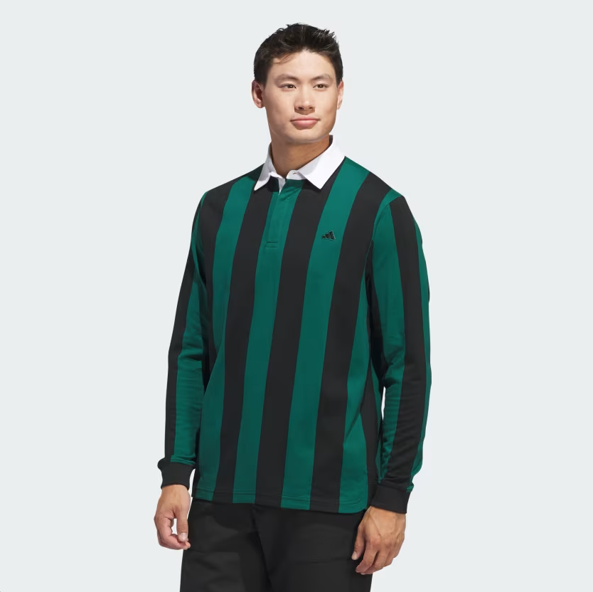 Adidas Go-To Long Sleeve Rugby Polo Shirt