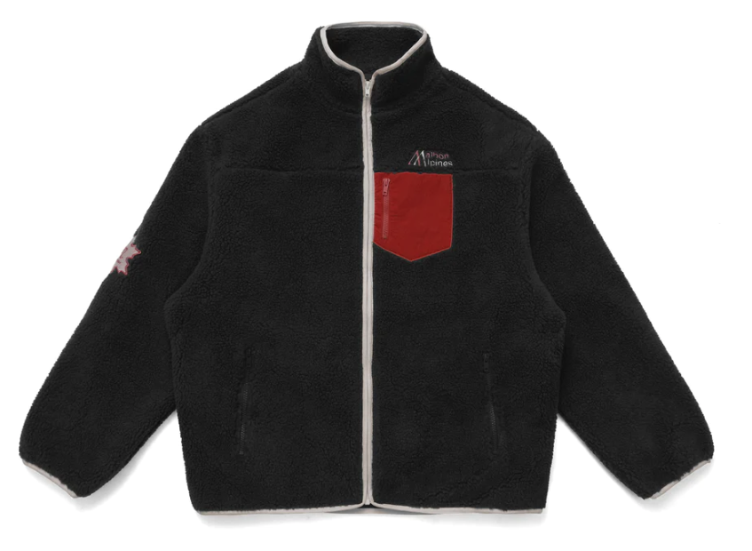 Malbon Golf and Ski Sherpa Jacket