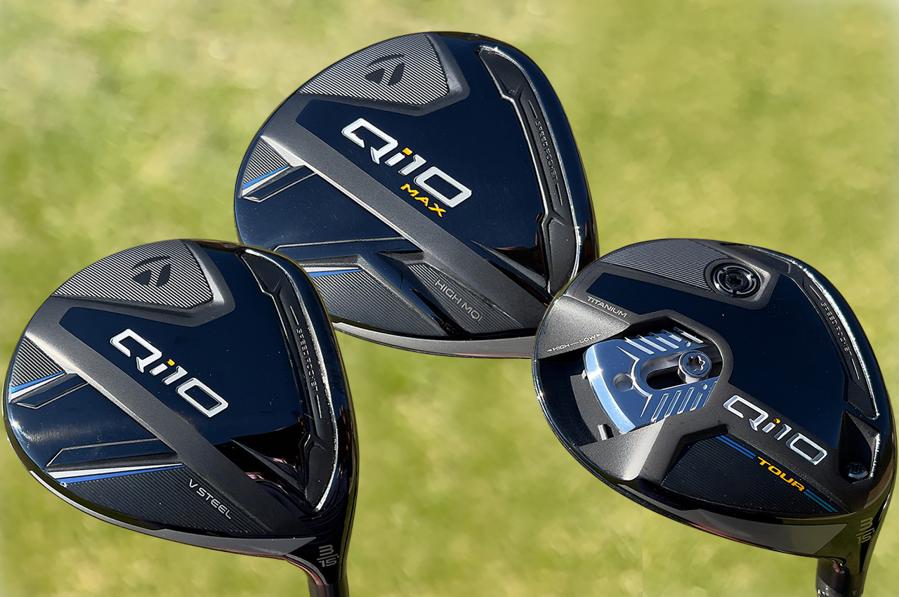 TaylorMade Qi10 fairway woods