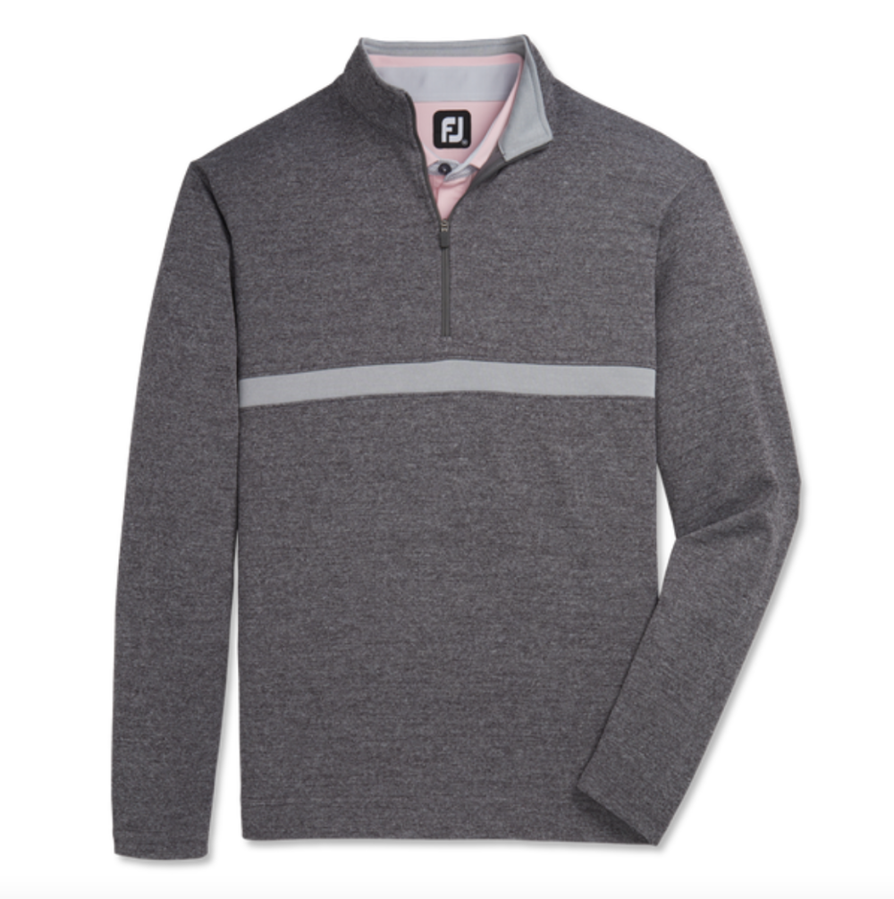 FootJoy Inset Stripe Mid-Layer Flat Back Rib