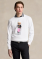 Ralph Lauren Polo Bear Double-Knit Sweatshirt