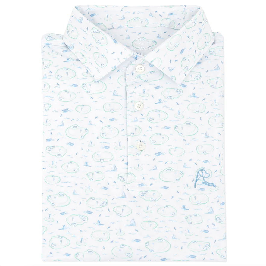 Rhoback The Island Green Polo