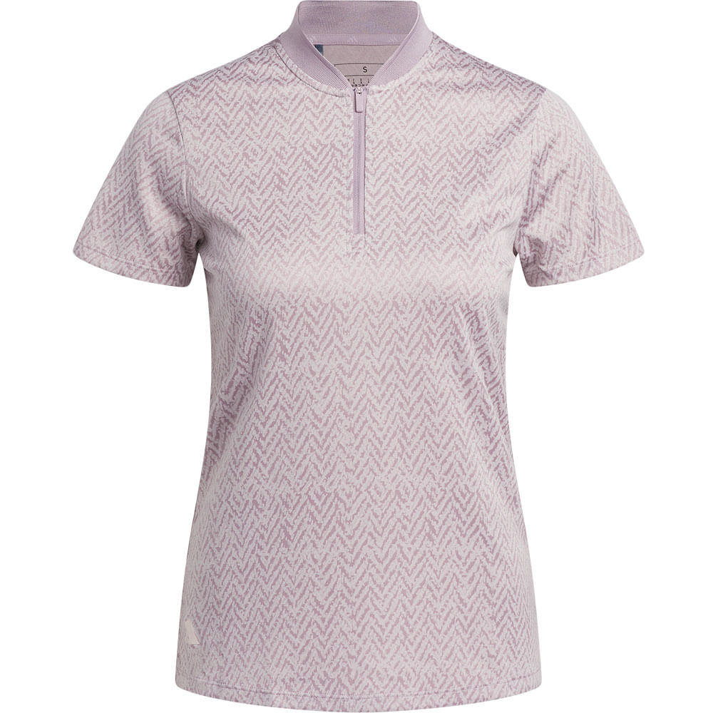 Adidas Women's Ultimate365 Jacquard 1/4-Zip Polo