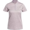 Adidas Women's Ultimate365 Jacquard 1/4-Zip Polo