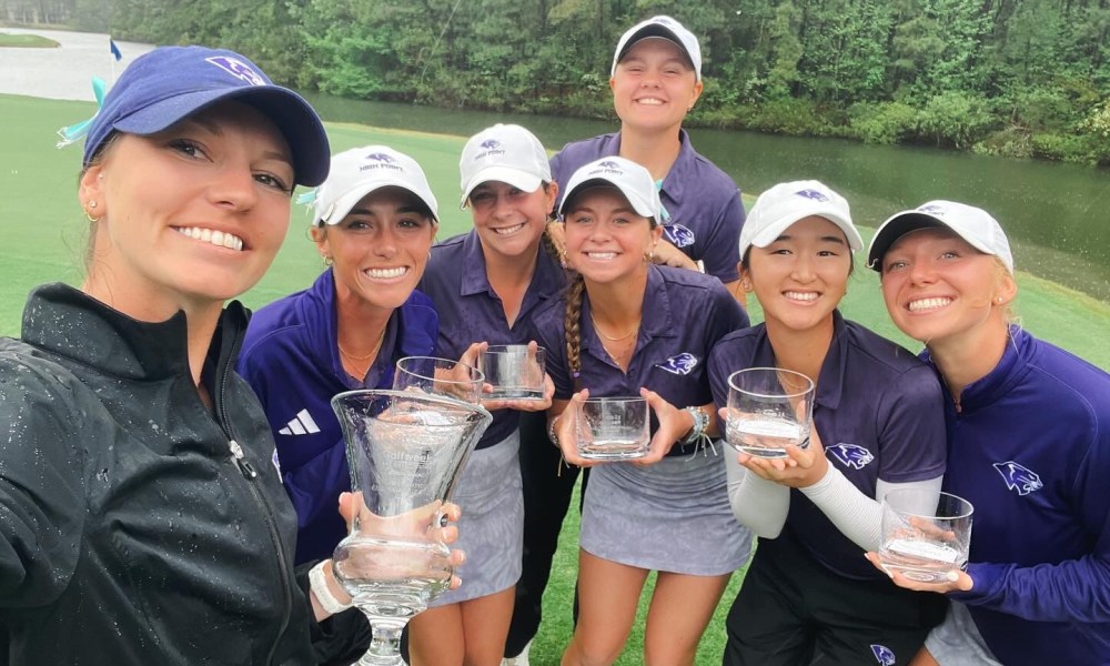 High Point's women won the Golfweek/Any Given Tuesday Collegiate at Caledonia. (Photo submitted)