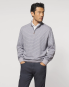 Johnnie-O Skiles Striped 1/4 Zip Pullover