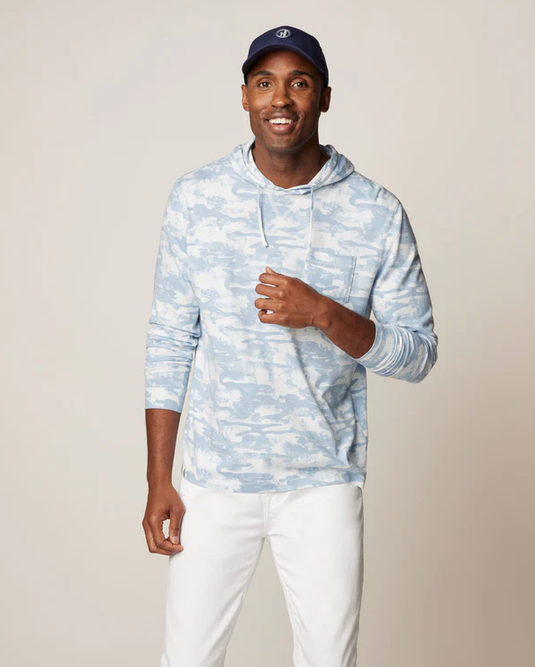 Johnnie-O Isaac Camo T-Shirt Hoodie