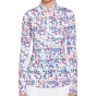 Ben Hogan Women's Geo Print Sun 1/4-Zip Long Sleeve Shirt